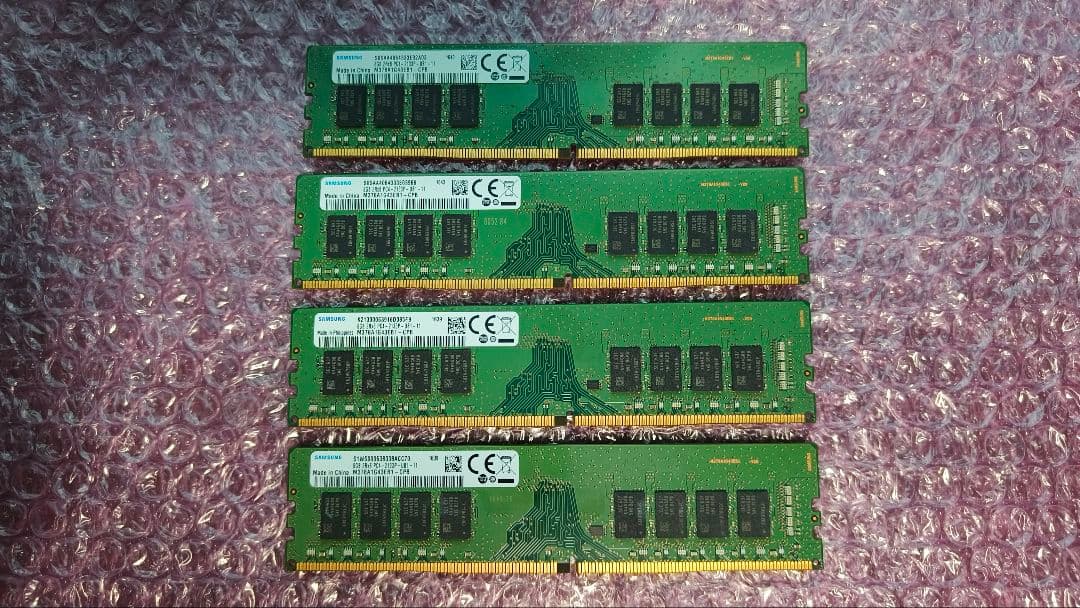 DDR4 8GBx4枚 32GB 動作確認済み ③