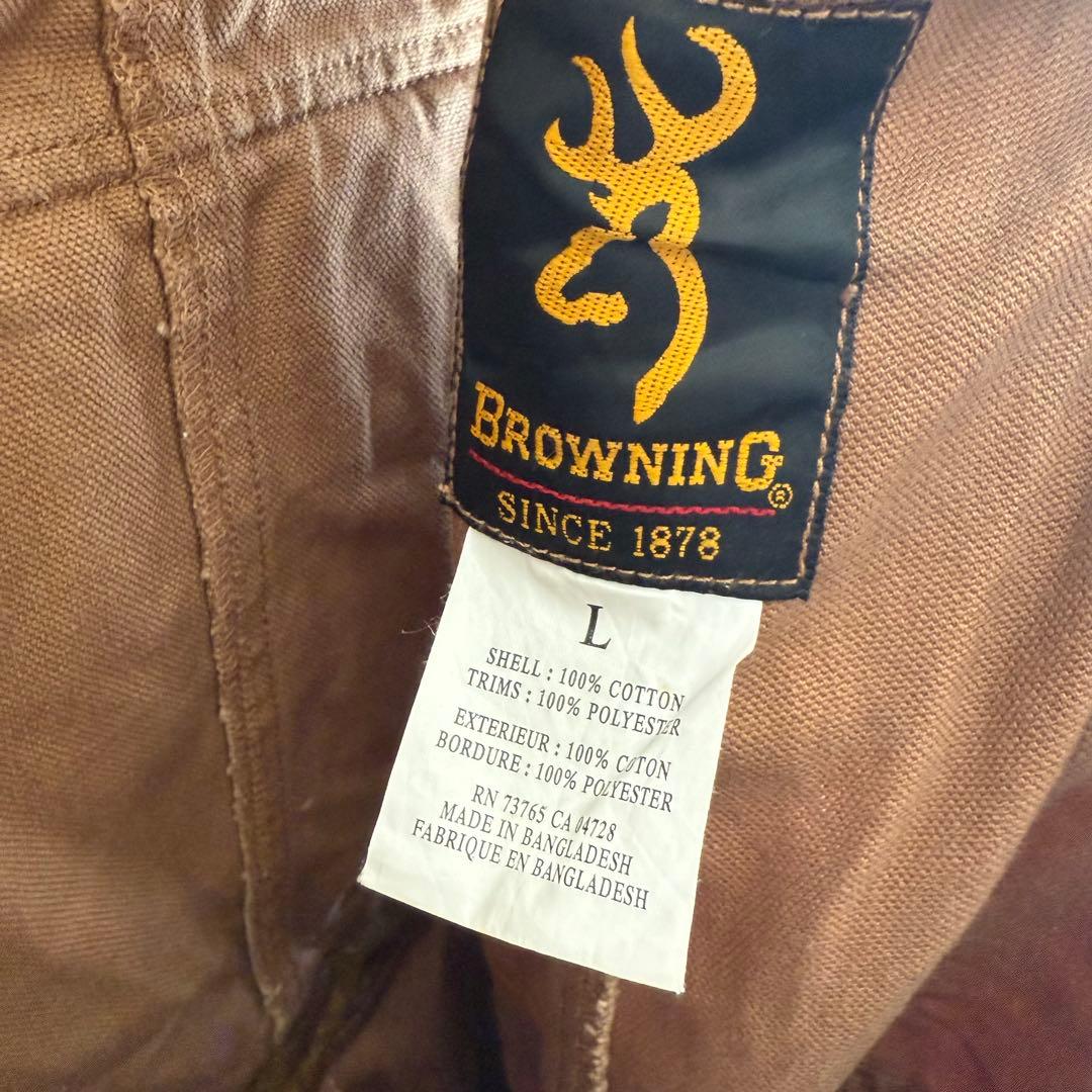 ★BROWNING★L オーバーオール マルチポケット ブラウン ヴィンテージ