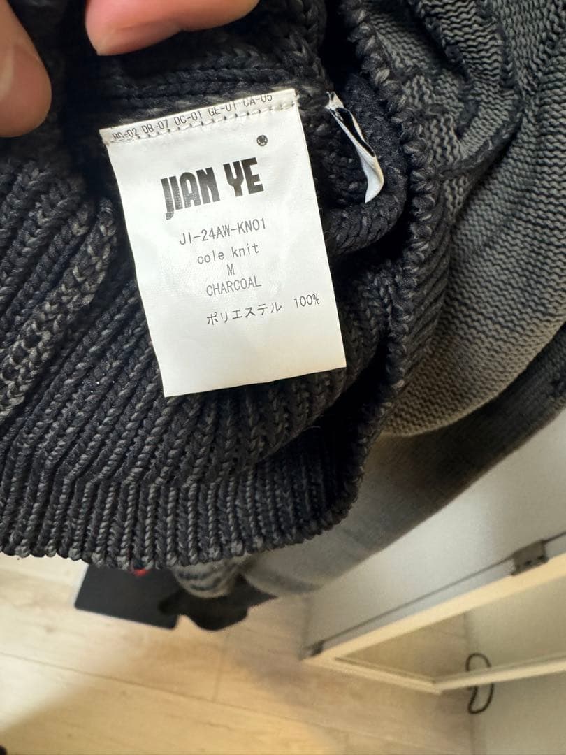 トップス JIAN YE 24AW COLE KNIT