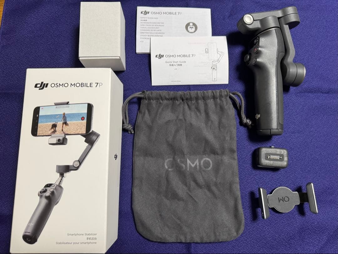 DJI Osmo Mobile 7P スマートフォンスタビライザー （1回使用）