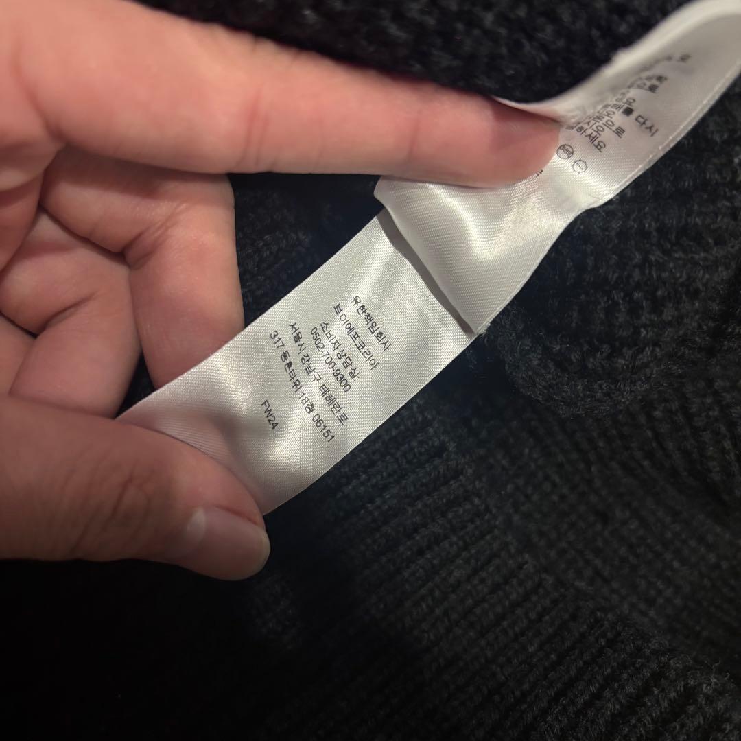 トップス supreme small box polo sweater black M