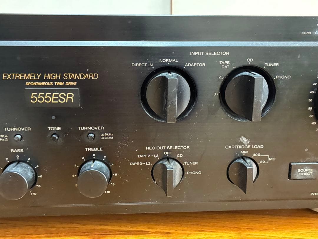 SONY 555ESR プリメインアンプ