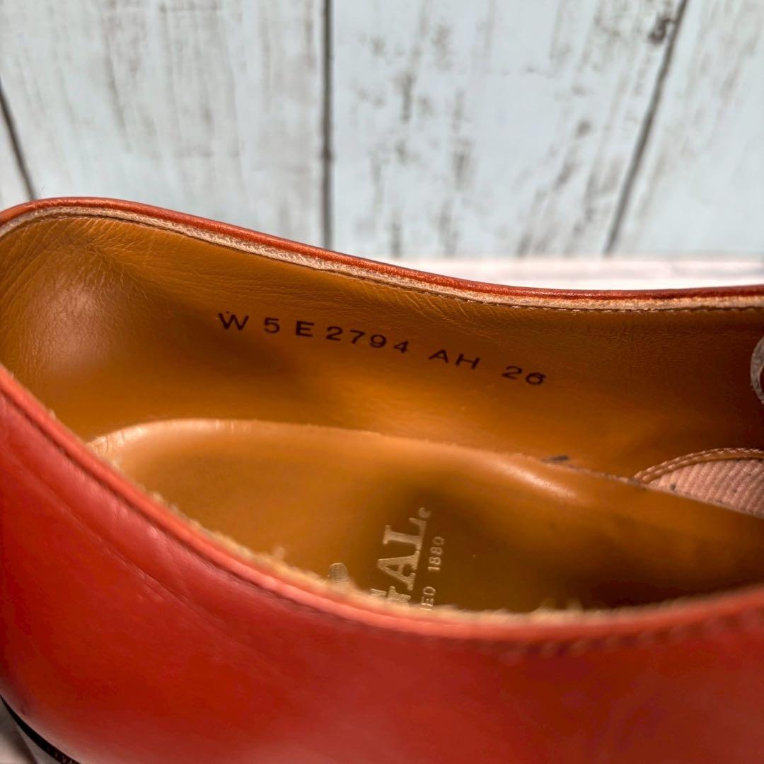 『REGAL』リーガル(26cm) 2794 ストレートチップ 内羽根 ブラウン