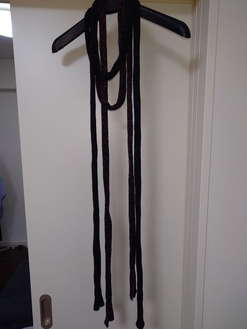 ナンバーナイン ラメニットストール 2本セット コットンカシミア ガンズ期 06