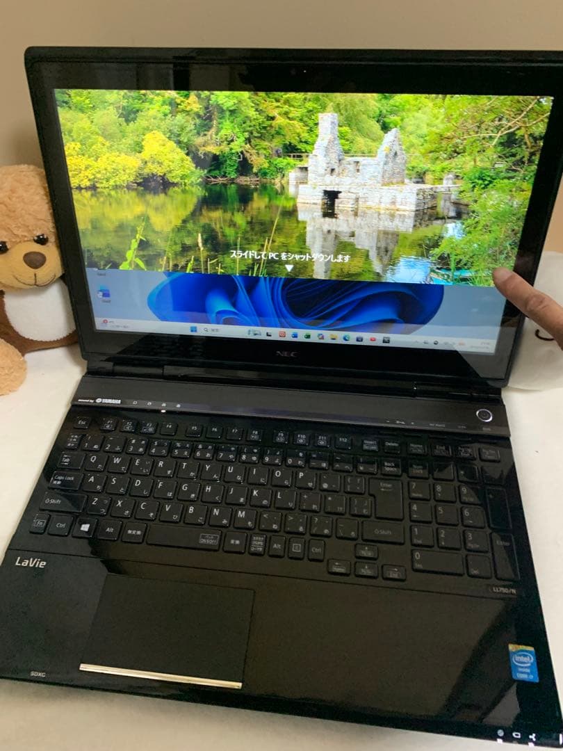 NECタッチパパネルi7/16/SSD512新品office2024