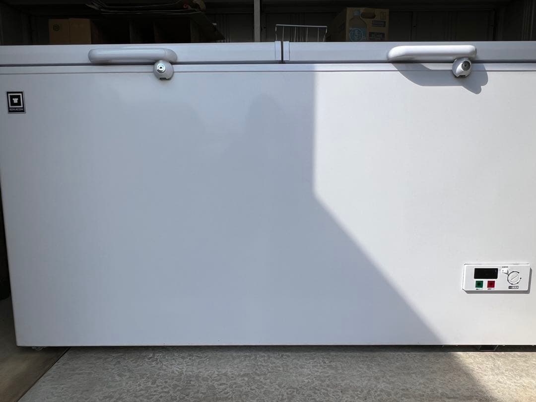 【早い者勝ち！】レマコム　冷凍ストッカー405L ホワイト【RCY-405】