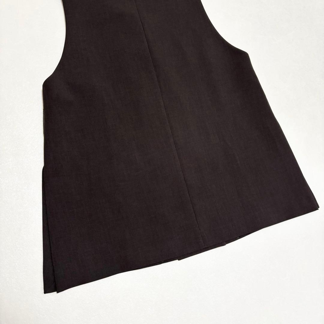 人気 2024 マルゥユナイテッドアローズ ウエストベルトジレ ブラウン