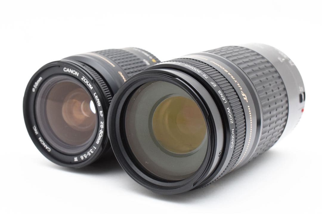 一眼レフカメラ/canon kiss x 10i標準&望遠ダブルレンズセット