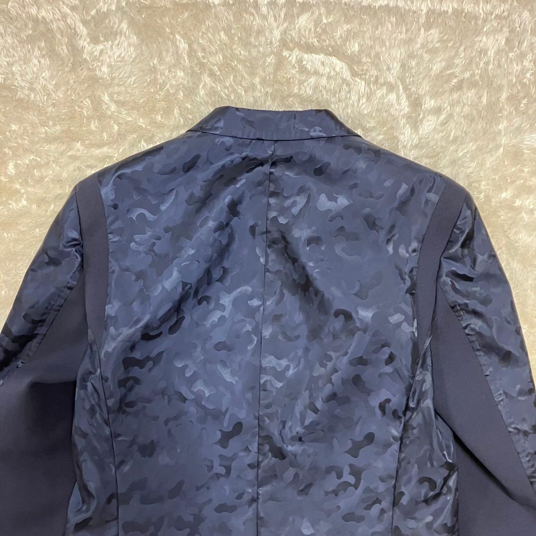 【ST様】ニールバレット　テーラードジャケット　カモフラ　ナイロン