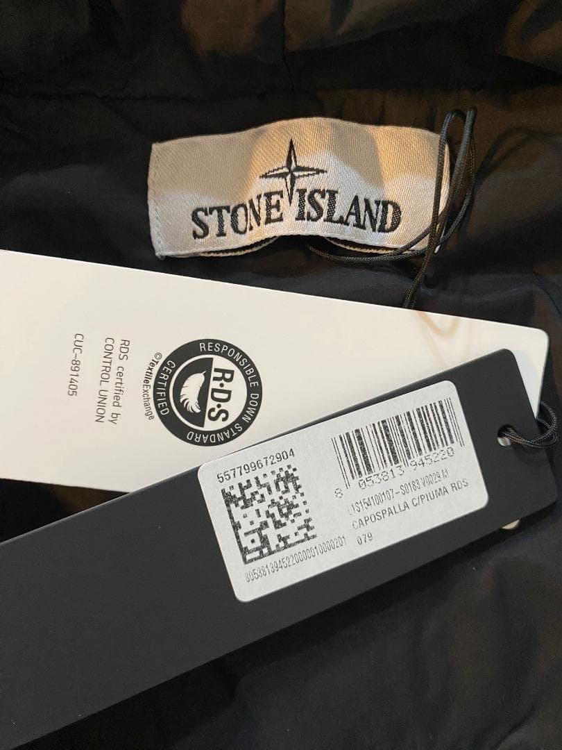 26SS【新品】STONE  ワッペンパッチ ダウンジャケット M