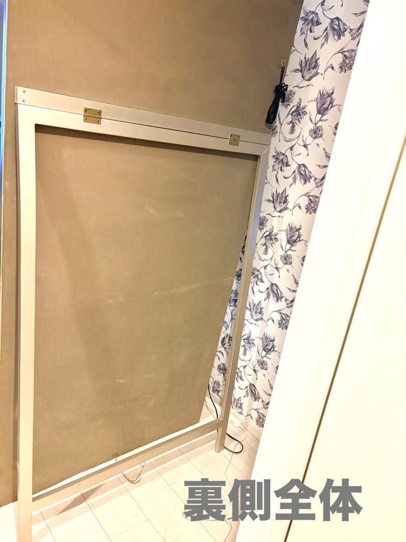 大幅値下げ‼️アンティークスタンドミラー 180×90cm シャンパンゴールド