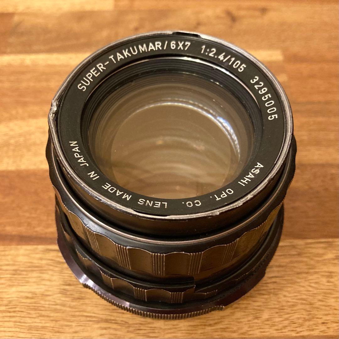 フィルムカメラ Pentax Super-Takumar 6x7 105mm F2.4