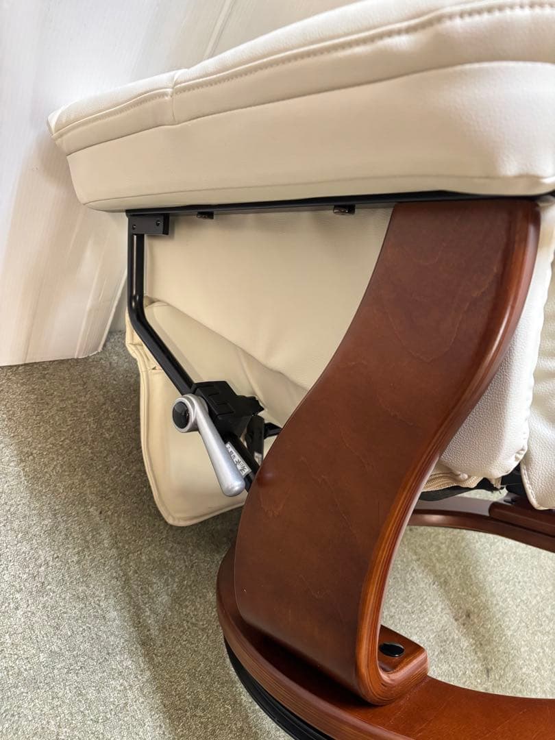 【美品】① タマリビング　ニース　回転式リクライニング　パーソナルチェア