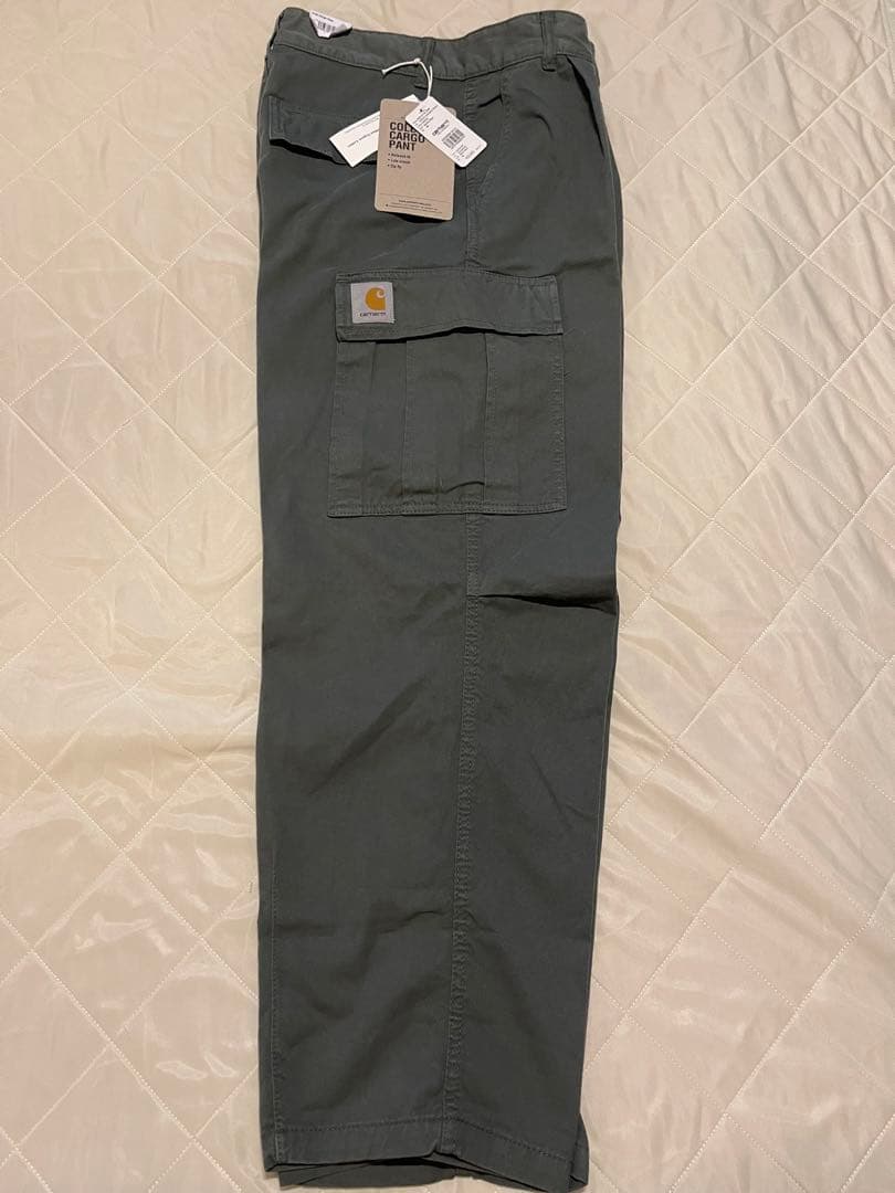 CARHARTT カーゴパンツ　スモークグリーン　新品未使用