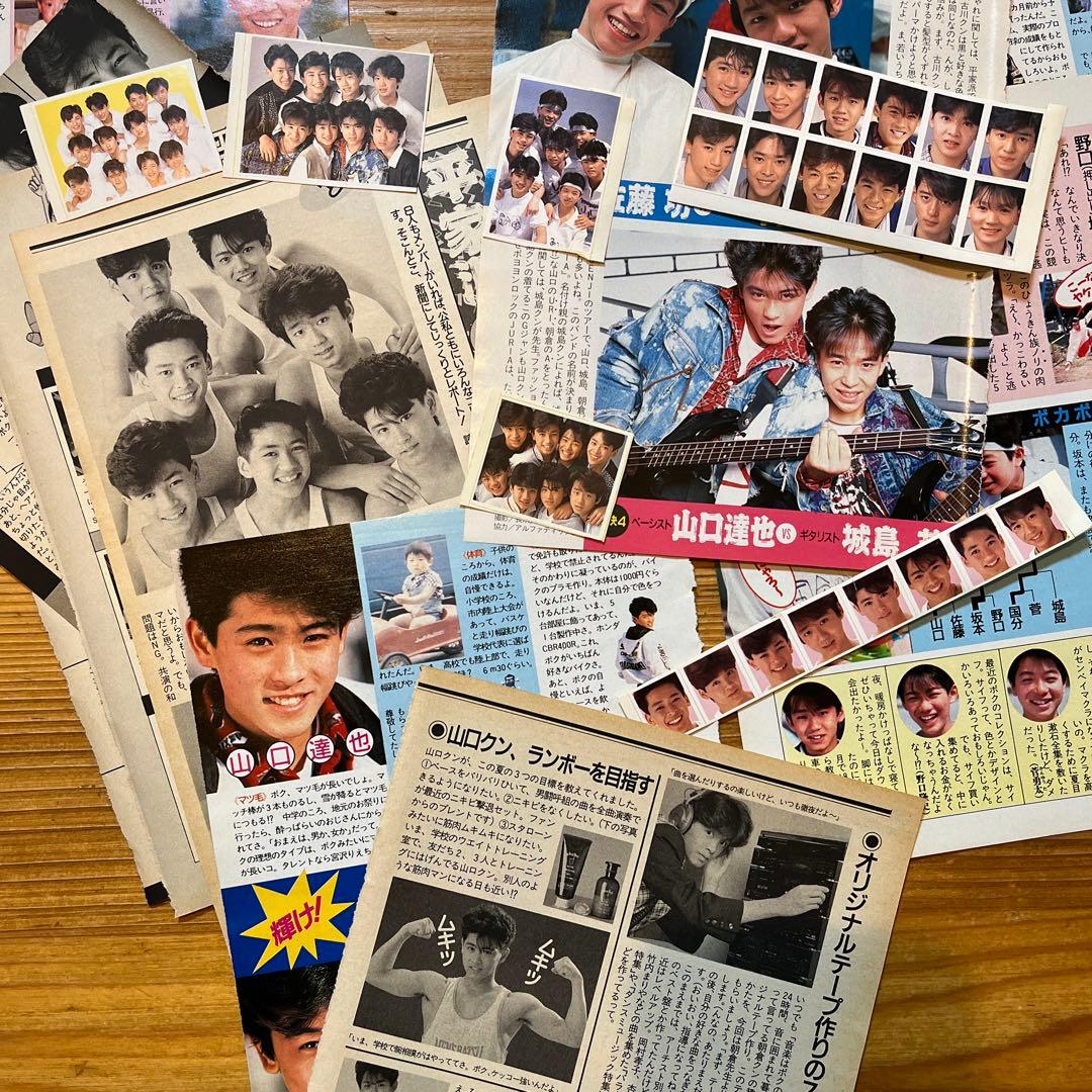 TOKIO コンサート　パンフレット　切り抜き…平家派　カード　本　公式生写真！