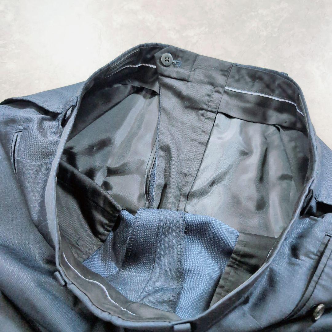 【極美品】ゼニア×ミツミネ　高級　イタリア製生地　ネイビー　L　春スーツ　式典