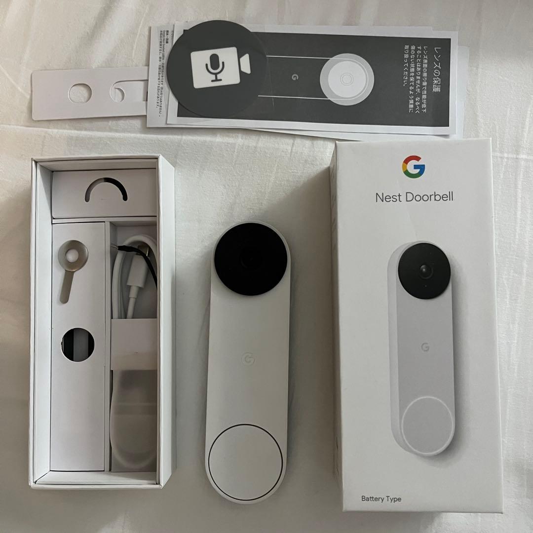 Google Nest Doorbell バッテリー式 ホワイト
