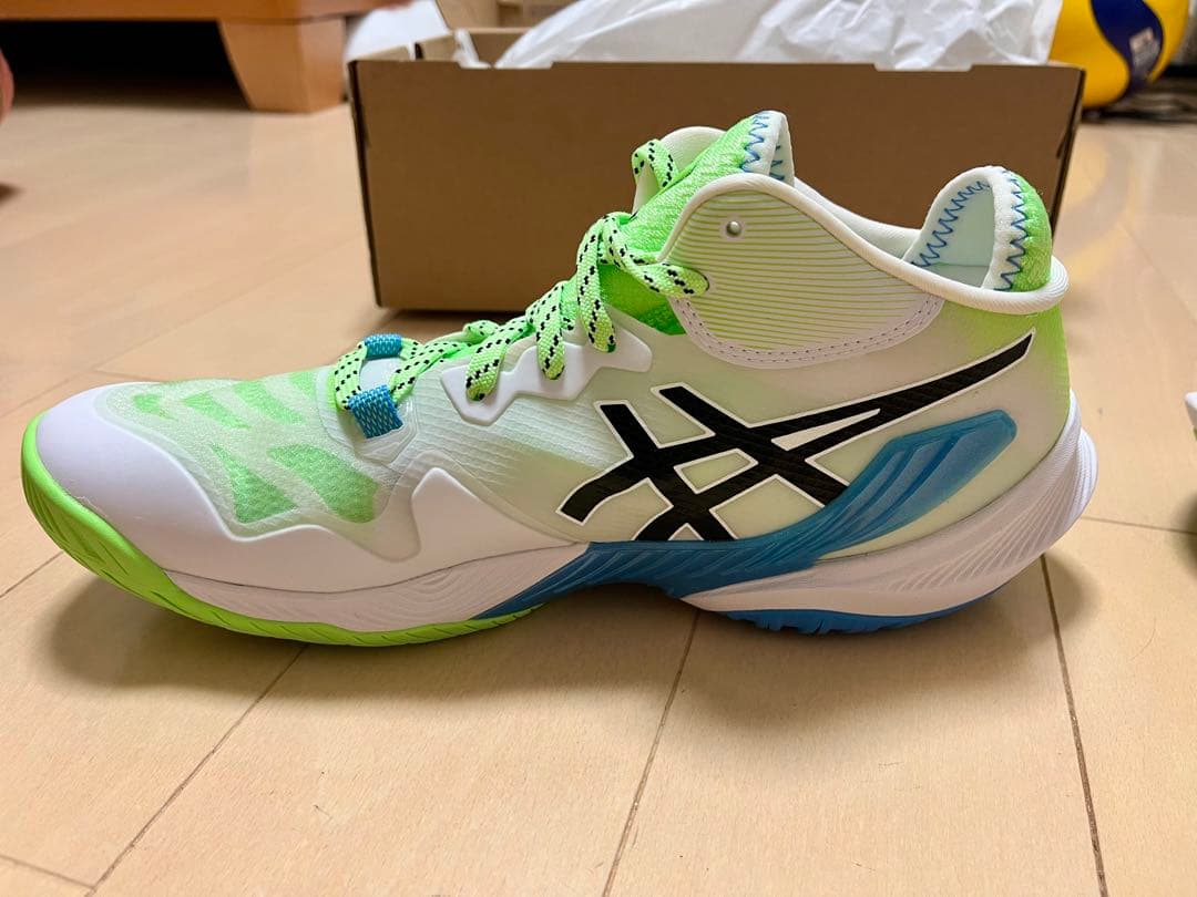 アシックス　バレーボールシューズ　メタライズ　26.5㎝　激レア