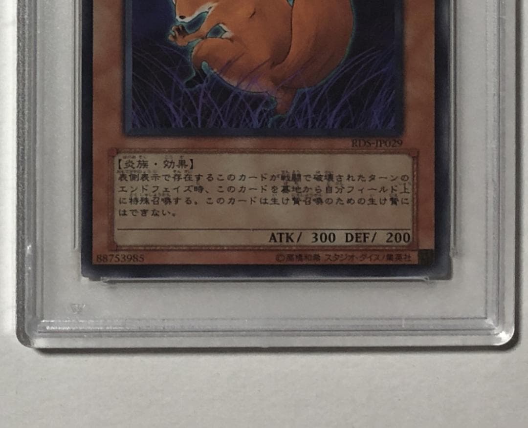 遊戯王 きつね火 PSA10 RDS-JP029