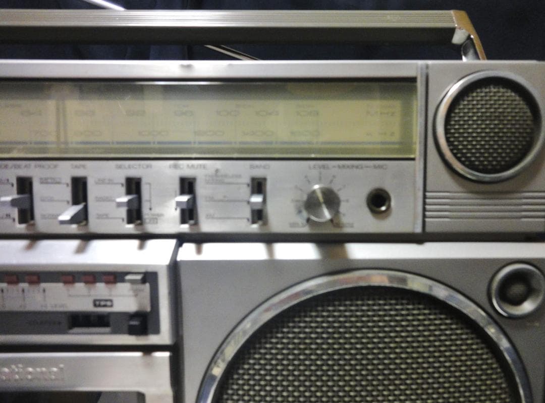 ♪昭和銘機 清掃整備ラジカセ National AMBIENCE RX-5150
