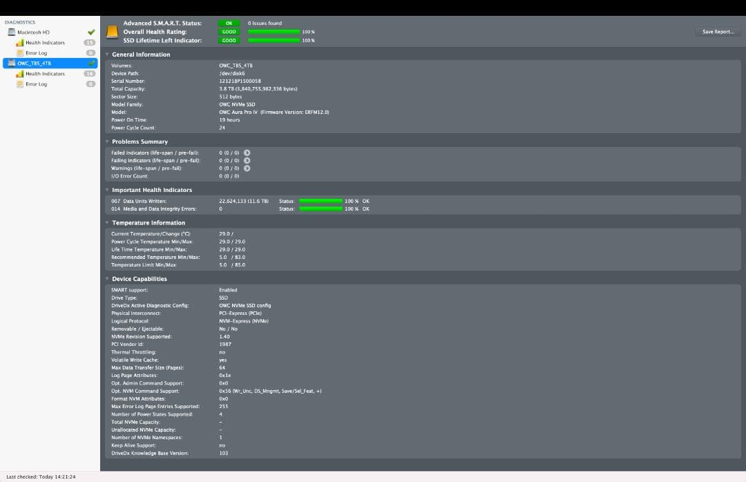 フ*プ様 OWC Envoy Ultra Thunderbolt 5 外付SSD
