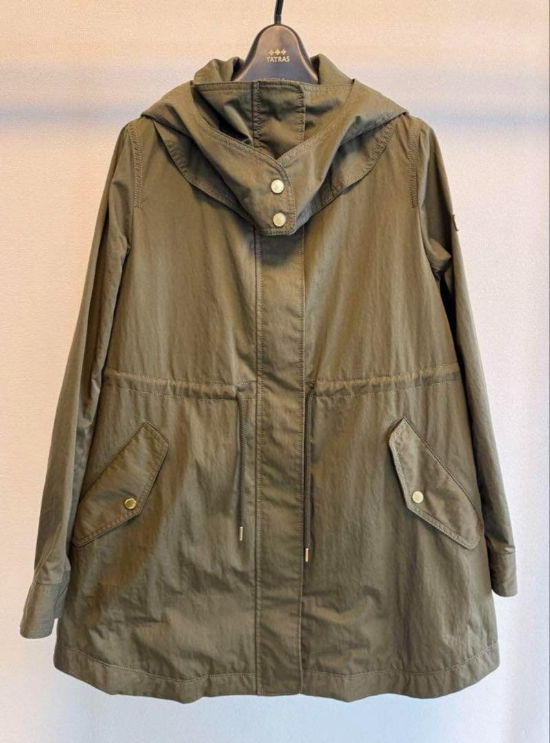 ☆TATRS☆ モッズコート インナーダウンベスト セット カーキ　サイズ1