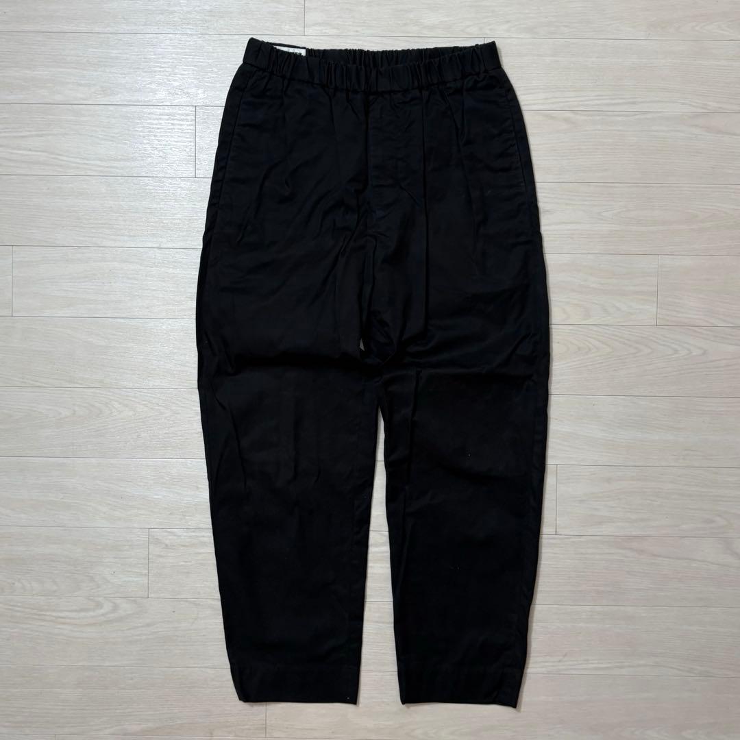 【送料無料】JIL SANDER クロップドパンツ ブラック48