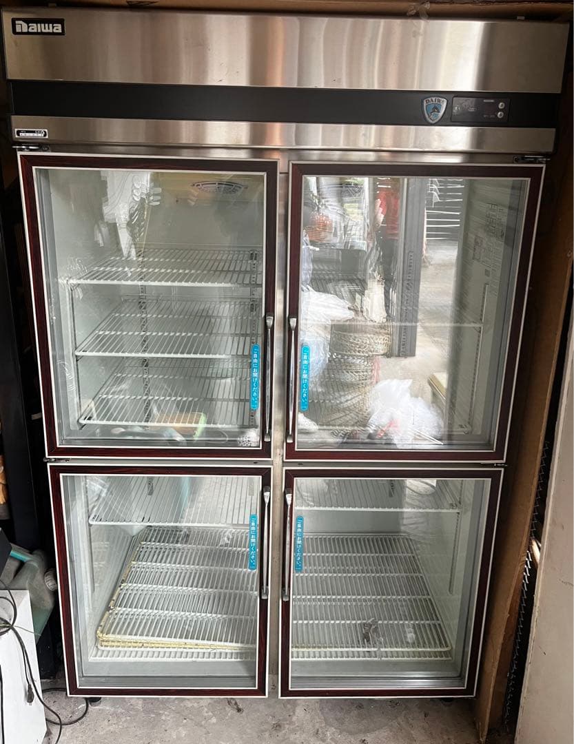 業務用冷蔵　ショーケース　大和冷機　461DP4 960L