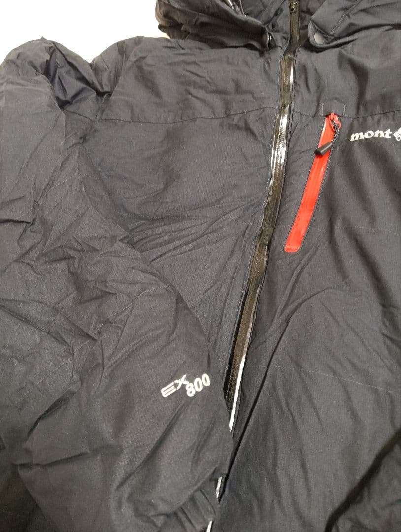 みーmont-bell　モンベル　パーマフロスト　ダウンパーカ　黒　廃盤品