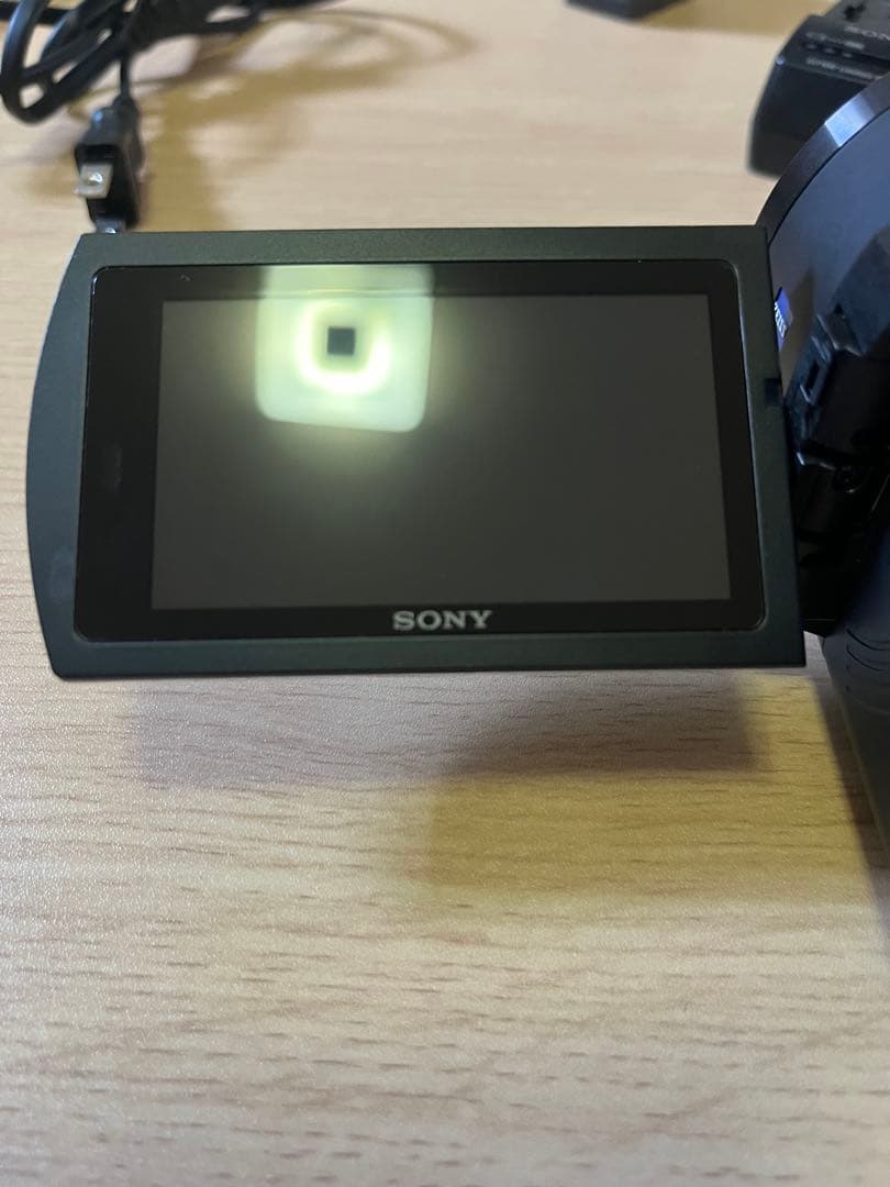 美品】SONY FDR-AX45 4Kビデオカメラ（ブラック）　おまけ付き