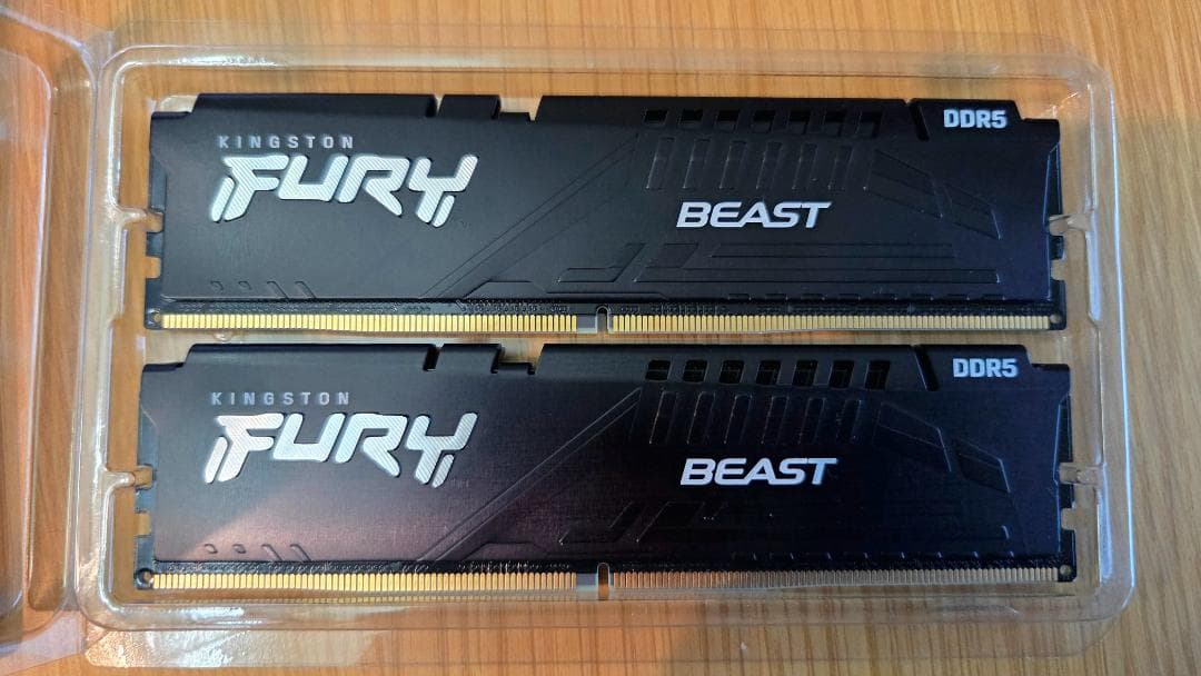 Kingston FURY Beast DDR5 16GB×2枚 5200MHz