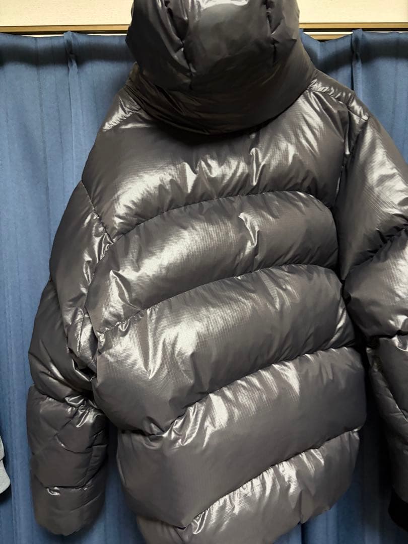 シュプリームリバーシブルフェザーウェイトダウンパフジャケットブラック