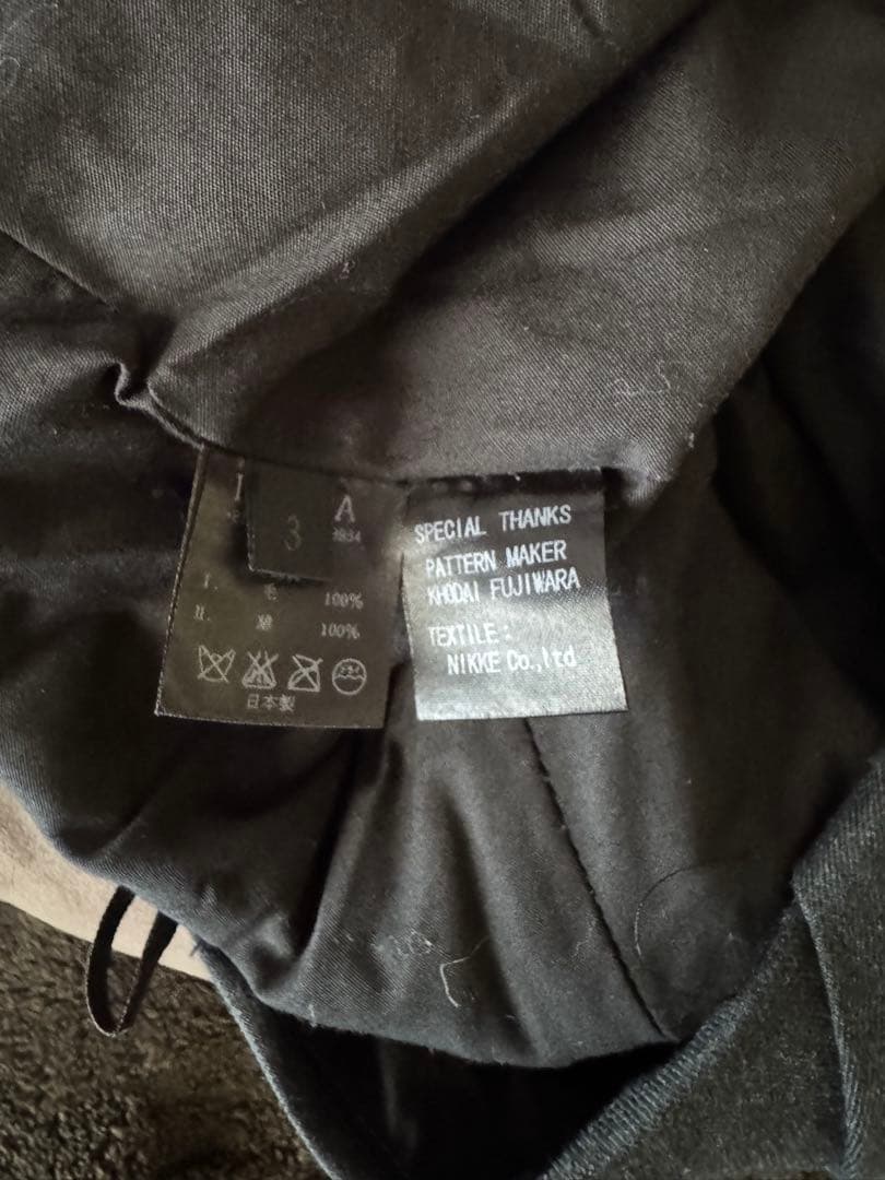 パンツ DEVOA wool pants