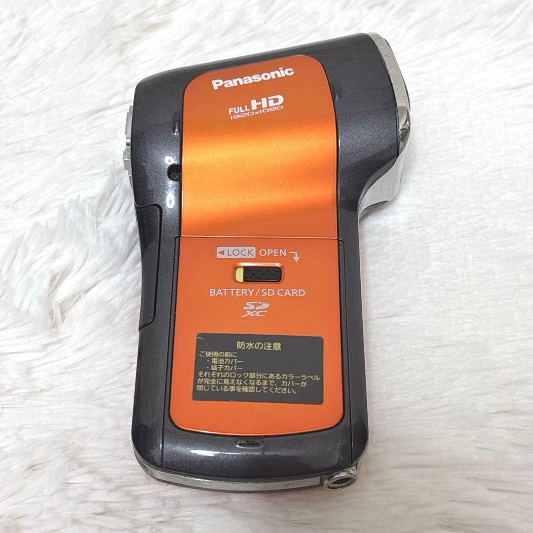 【美品】Panasonic HX-WA10 ムービーカメラ　本体　防水