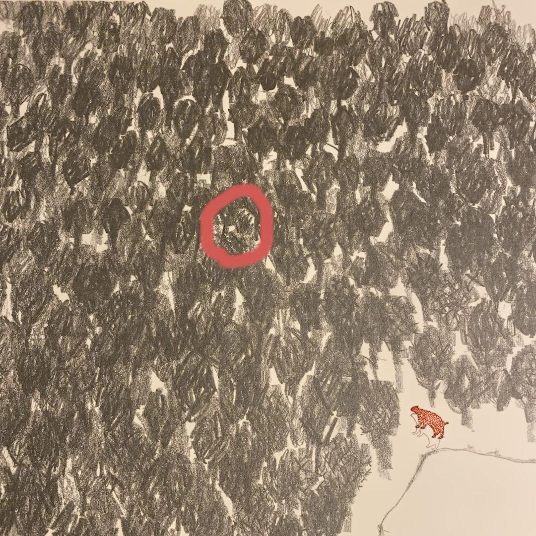 ミナペルホネン　mina perhonen　forest gateポスター