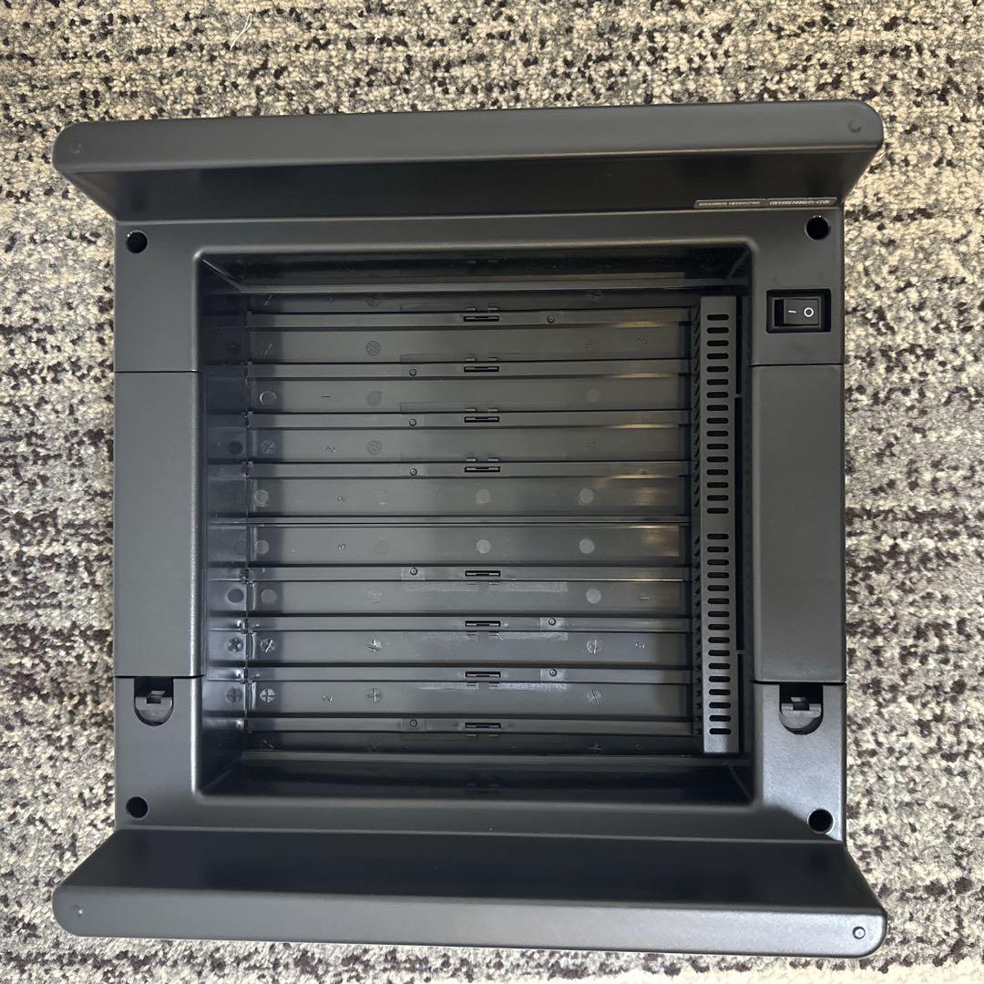 自動ゴミ箱　ZitA SQUARE（ジータスクエア）ブラック　キャスター付き