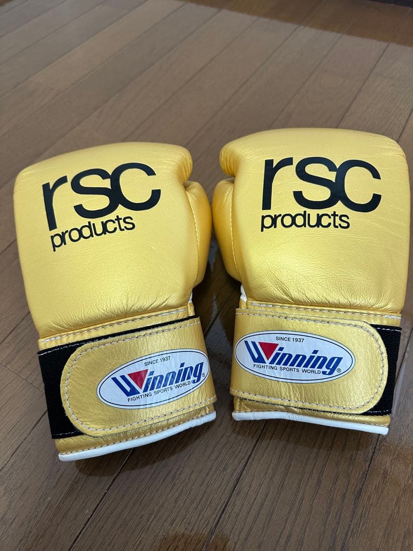 Winning rsc products ボクシンググローブ 8oz ゴールド