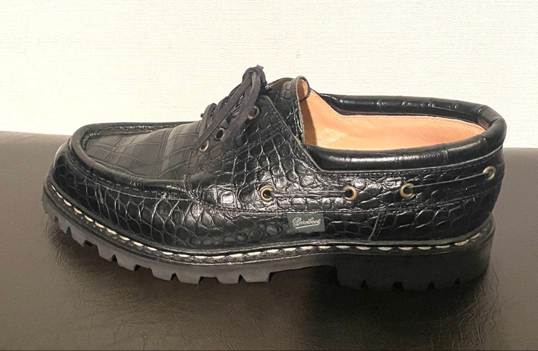 特価　Paraboot Chimey EMBOSSIN 8 ブラック