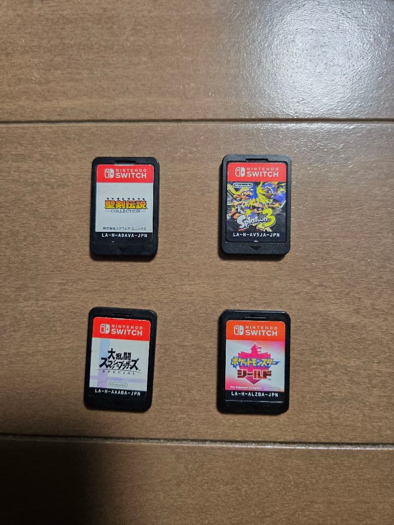 聖剣伝説　スプラトゥーン3　大乱闘スマッシュブラザーズ　ポケットモンスター剣盾