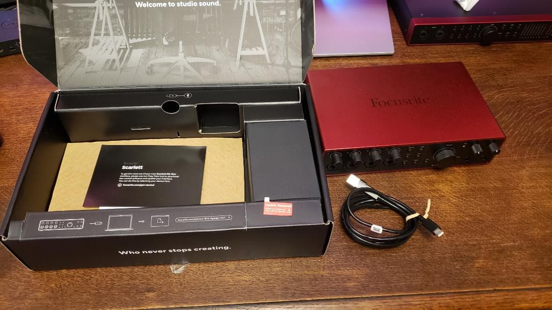 Focusrite Scarlett 18i16 Gen.4 オーディオ