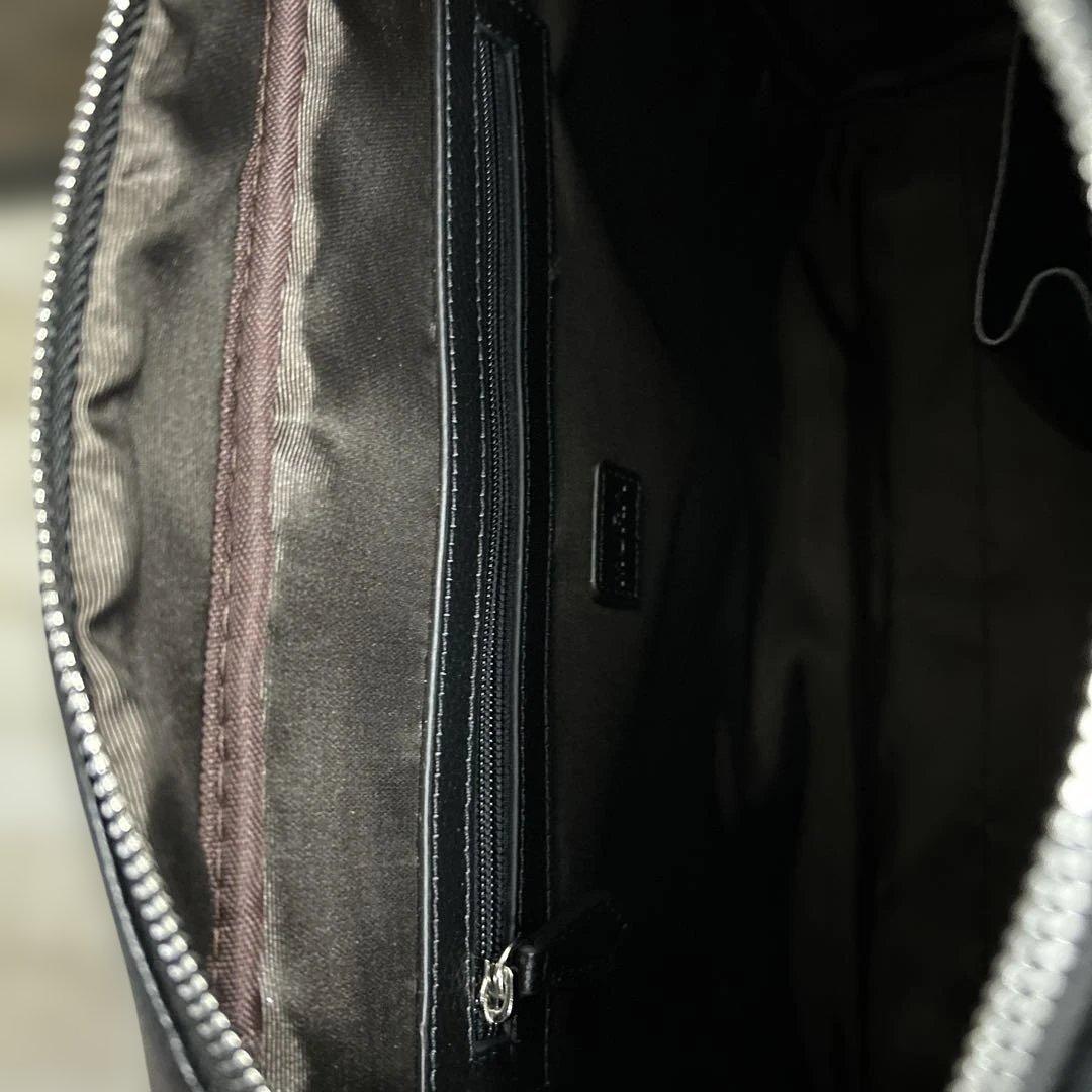 MURA ムラ/ブリーフケース/ビジネスバッグ/本革. ブラック　未使用