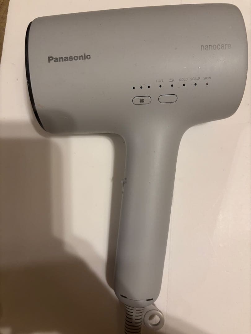 Panasonic nanocare ヘアドライヤー グレー　EH-NA0J-H
