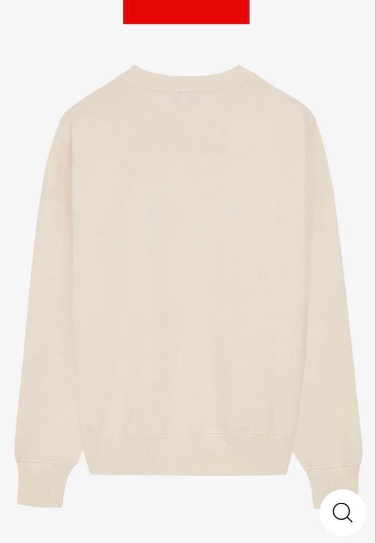 文太さま専用　新品　VOGUE ロゴ刺繍スウェット　クリーム　Sサイズ