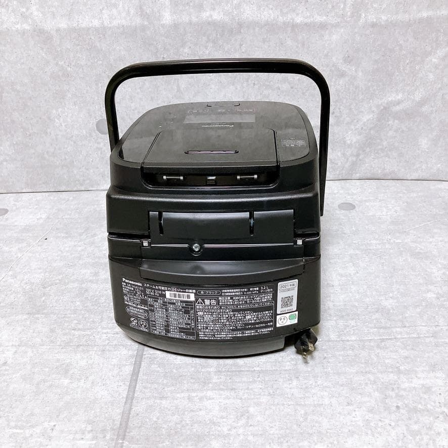 【極美品】Panasonic 可変圧力IH 炊飯器 SR-VSX101-K