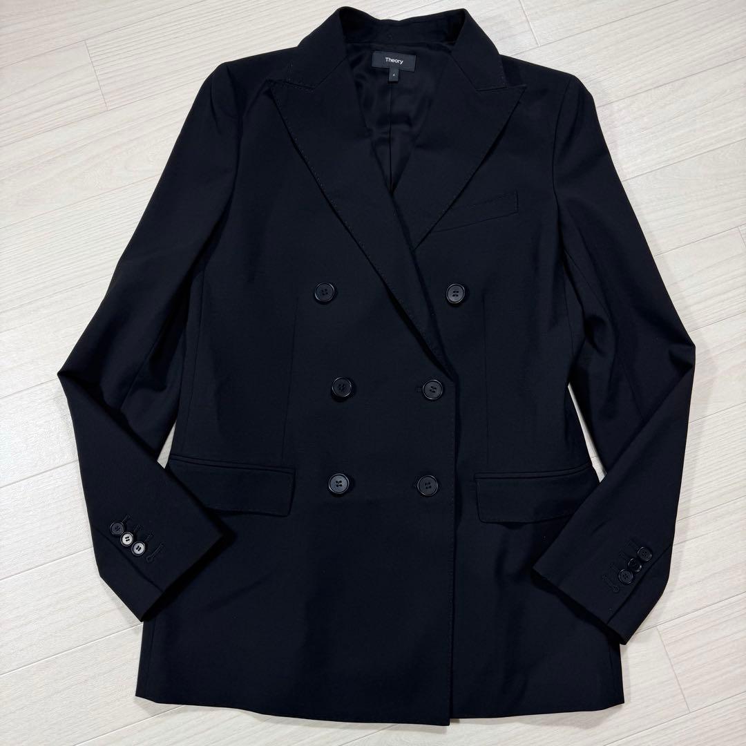 近年モデル セオリー DB TAILOR JK ダブル テーラード 大きい XL