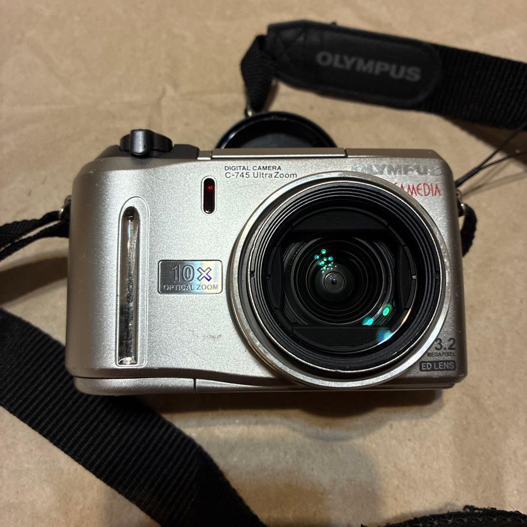 OLYMPUS CAMEDIA X-350 C-745 2台セットXDカード付き