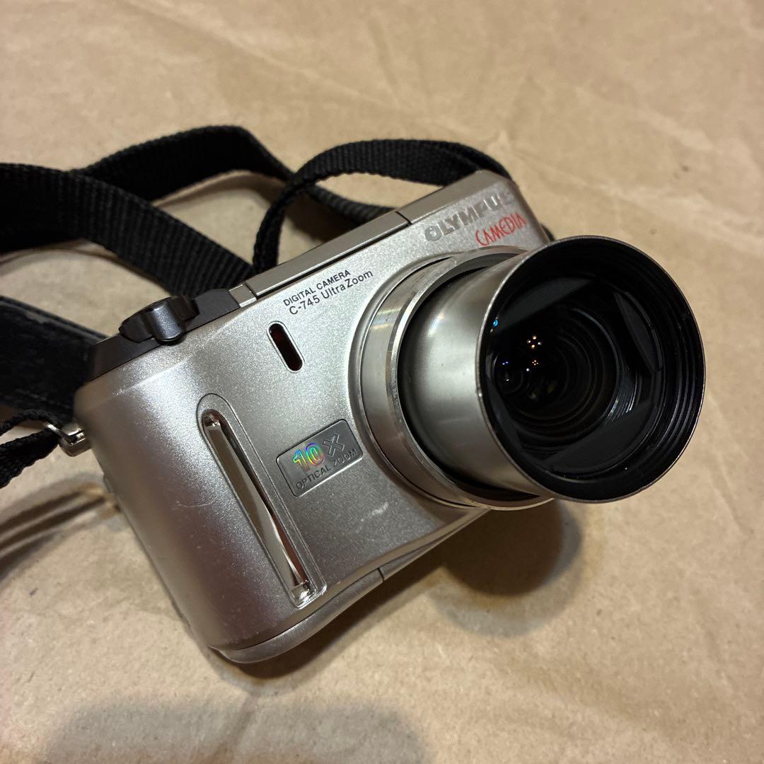 OLYMPUS CAMEDIA X-350 C-745 2台セットXDカード付き