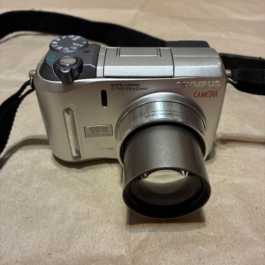OLYMPUS CAMEDIA X-350 C-745 2台セットXDカード付き
