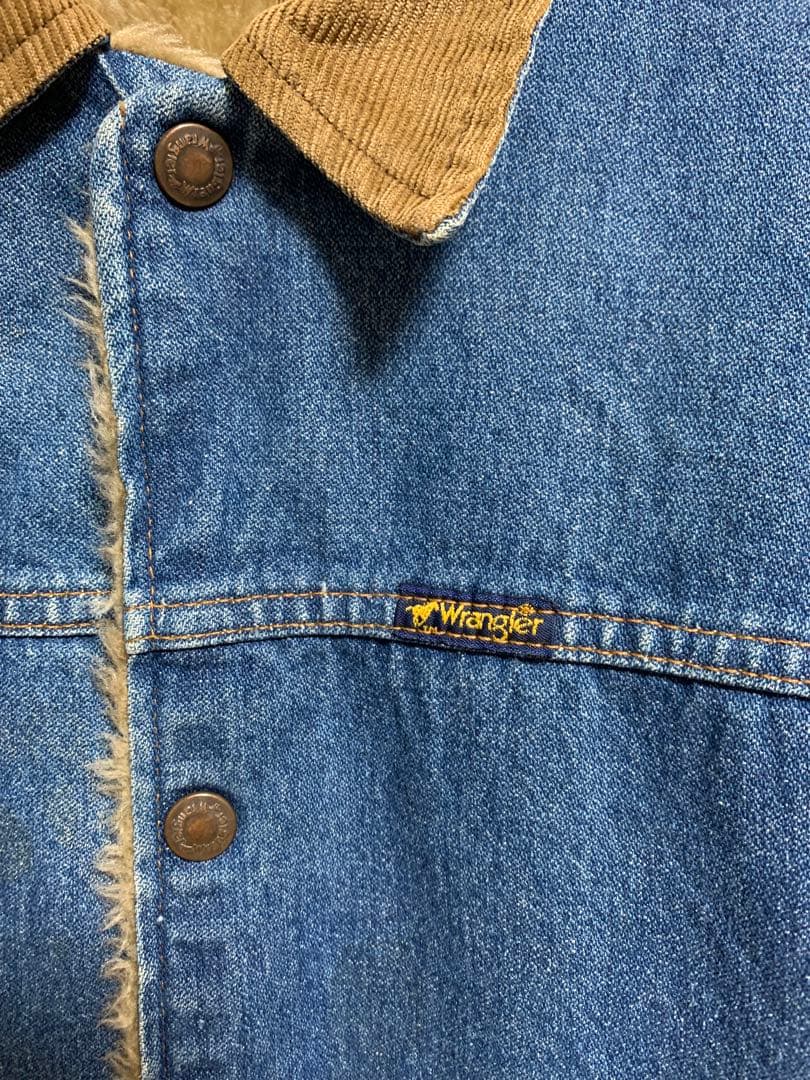 た*え様 【70~80s USA製】Wrangler boa denim jac