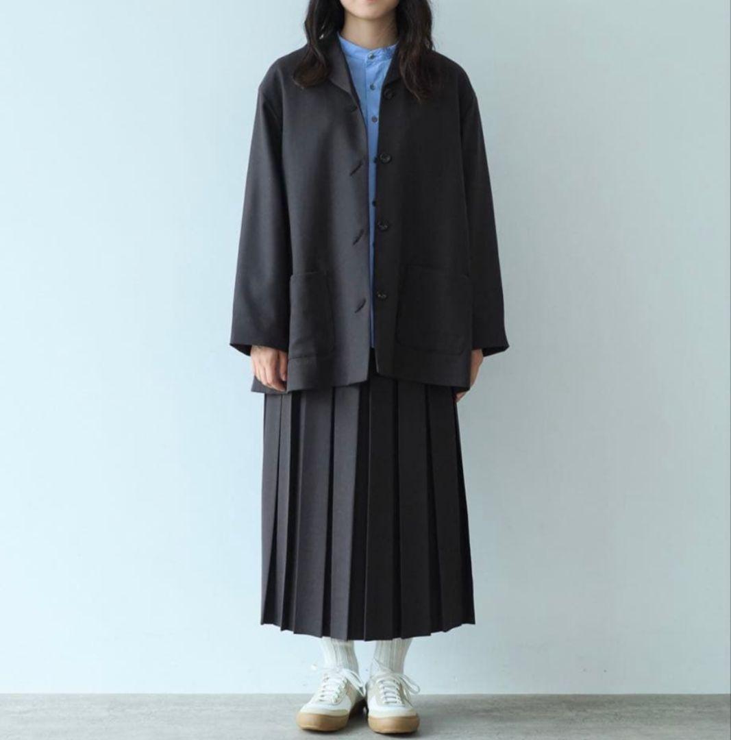 bulle de savon 2/60 サキソニー ジャケット　コゲチャ